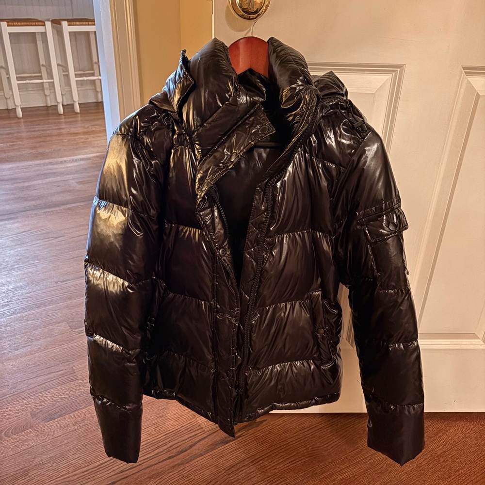 Aqua/Bloomingdales Shiny Puffer